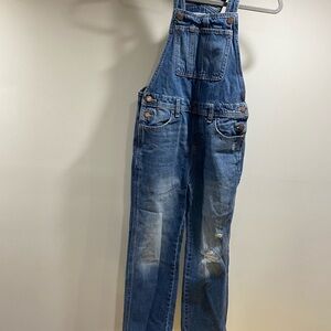 Old Navy Women's Classic Blue Jeans Overalls